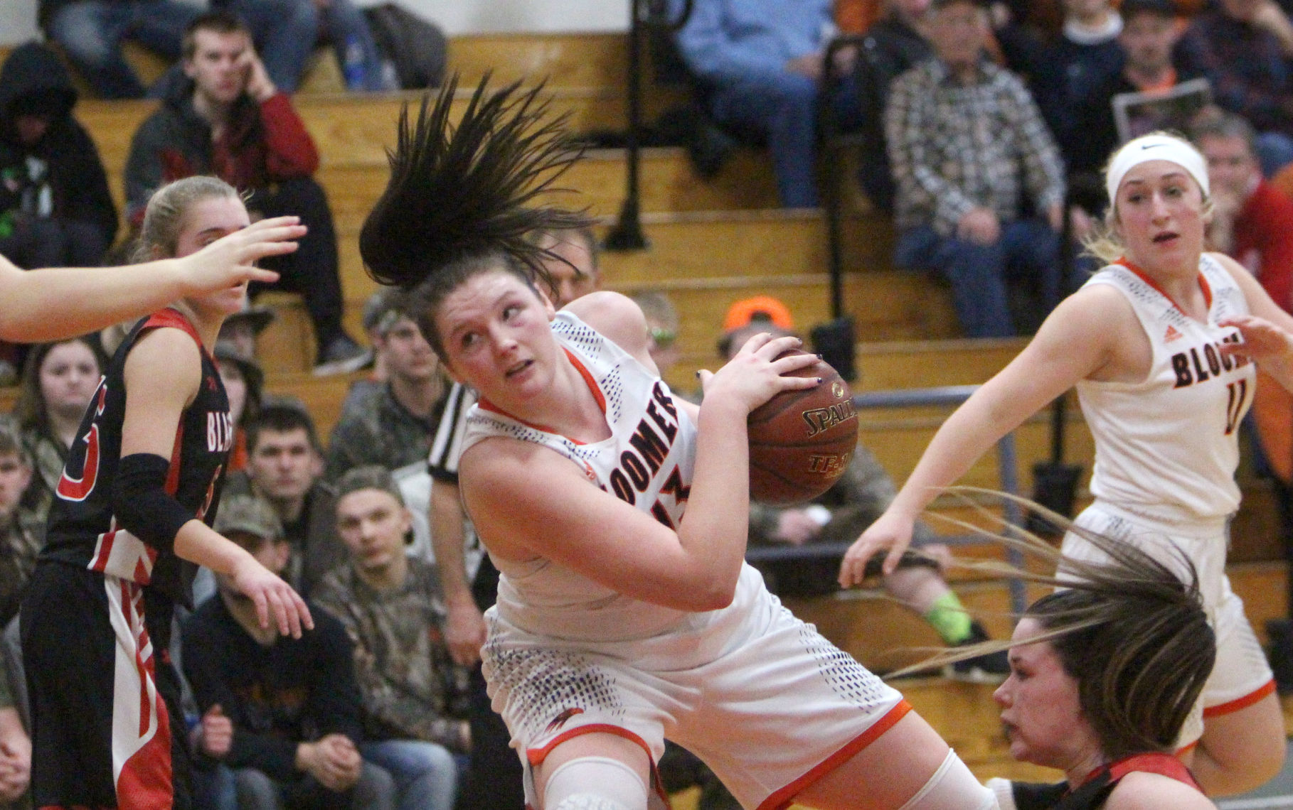 Baldwin-Woodville at Bloomer girls basketball 2-22-19